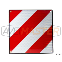 Placa Sinalizacao Carga V20 500x50 ALU R/W Classe 2