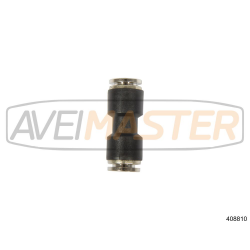 Uniao Rapida Plastica para tubo Ar-10mm Encaixe Latao