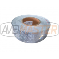 Rolo Fita Refletora Certificada ECE VC 104 50mm x 50mt White