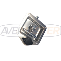 Fecho Aco Inox para Aplicar em Mala Ferramenta Lingua Plana