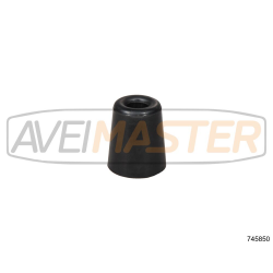 Batente em Borracha Redondo Diam 65 x 75mm altura