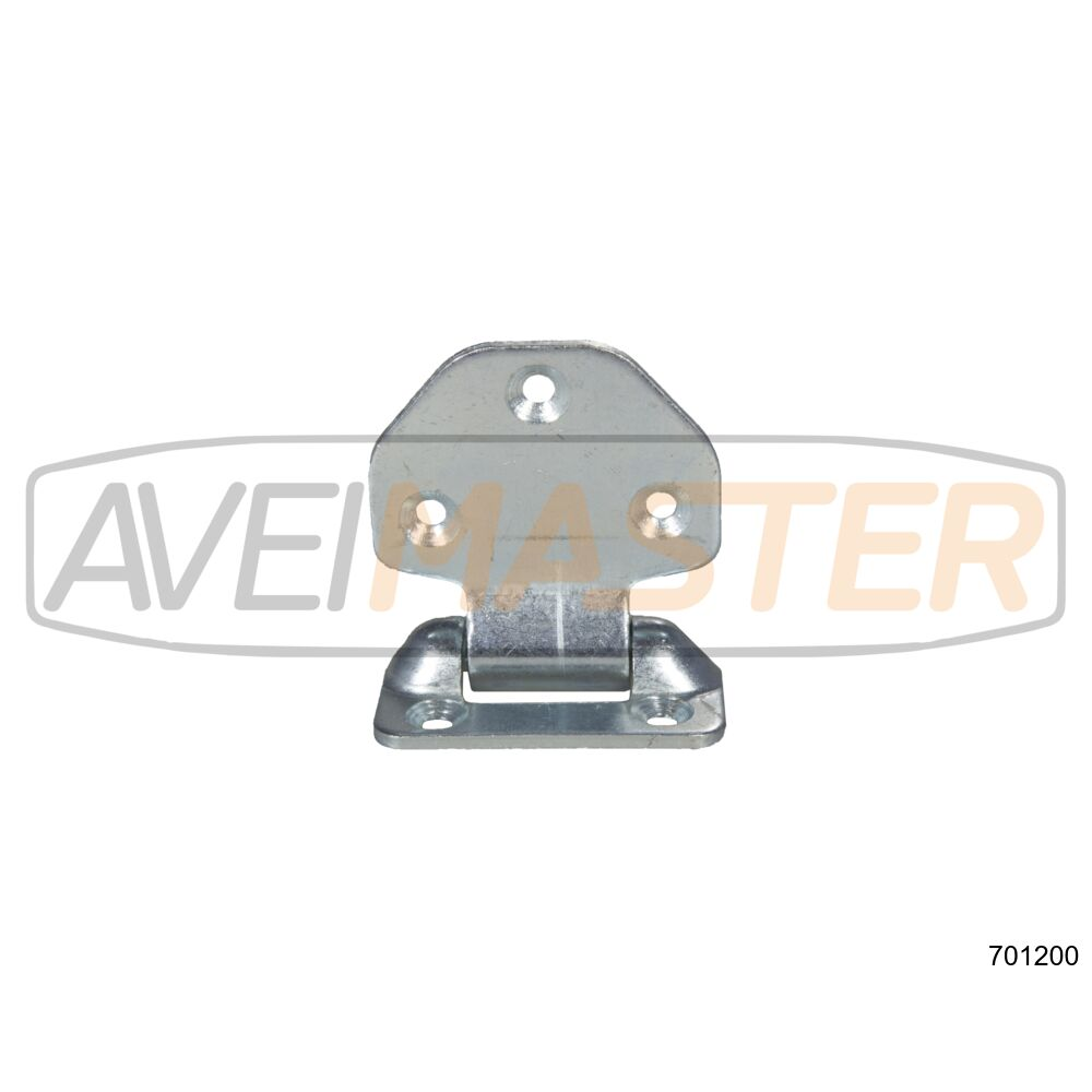 Dobradica Aco Zincada Reforcada 106x56-114x5mm