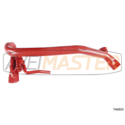 Calco Porta Carros Vermelho Reb. kassbohrer 360mm Direito