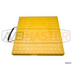 Base para Blocos Estabilizadores 600x600x70 cor Amarelo