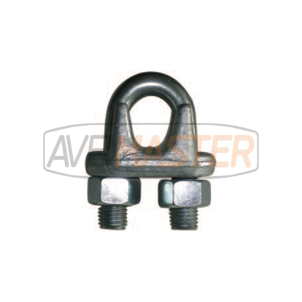 Apretacables tipo americano galvanizado 10 mm - 321440